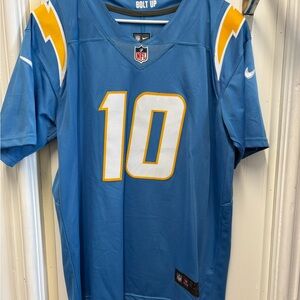 Justin Herbert Chargers jersey